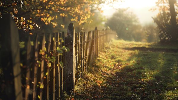 Ganivelle en bois de châtaignier : la clôture écologique parfaite