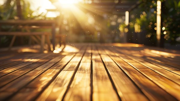 Prix d'une terrasse en bois : cela dépend de l'essence du matériau