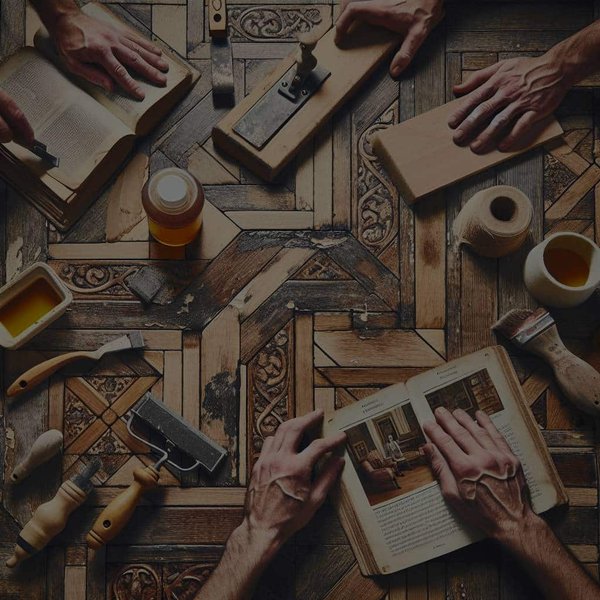 Quelle est la meilleure approche pour restaurer un parquet ancien sans utiliser de produits chimiques ?