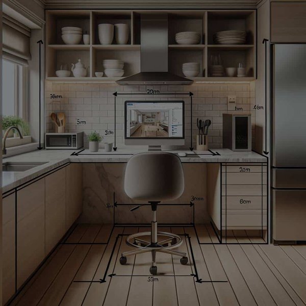 Comment créer une zone de travail ergonomique dans une cuisine moderne ?