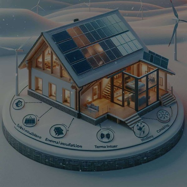 Quelles innovations pour une maison autonome en énergie dans un climat froid ?