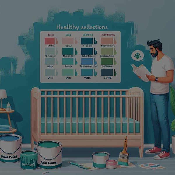 Comment choisir une peinture murale saine pour la chambre d'un bébé ?