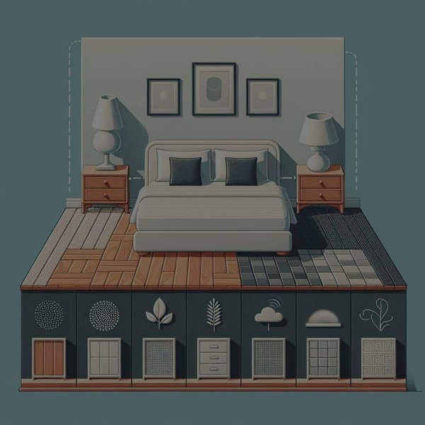 Quelles options de revêtement de sol pour une chambre d'allergique?