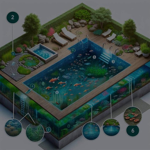 Comment réaliser un écosystème aquatique autonettoyant dans votre piscine ?
