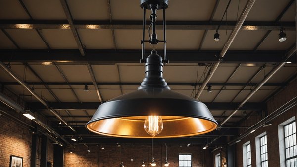 Découvrez le plafonnier industriel en promotion chez luminaire lucciano